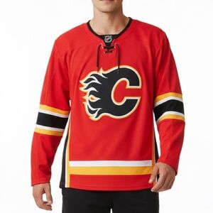 Reebok Red and Black Hockey Jersey